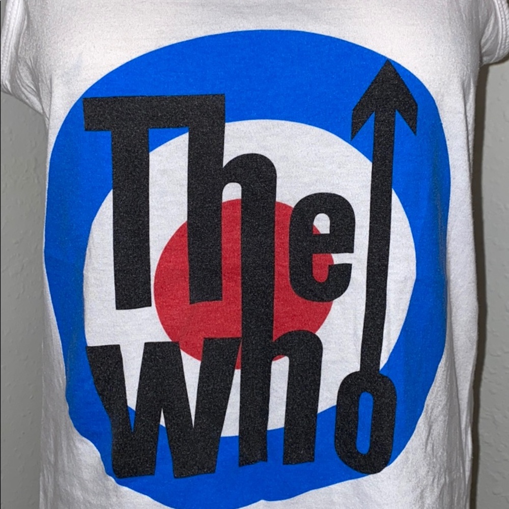 The Who band tank top shirt size large EUC